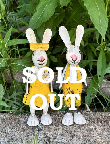 MAX & MARIGOLD BABY BUNNIES YELLOW